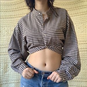 Vintage Plaid/Gingham XL Dressshirt